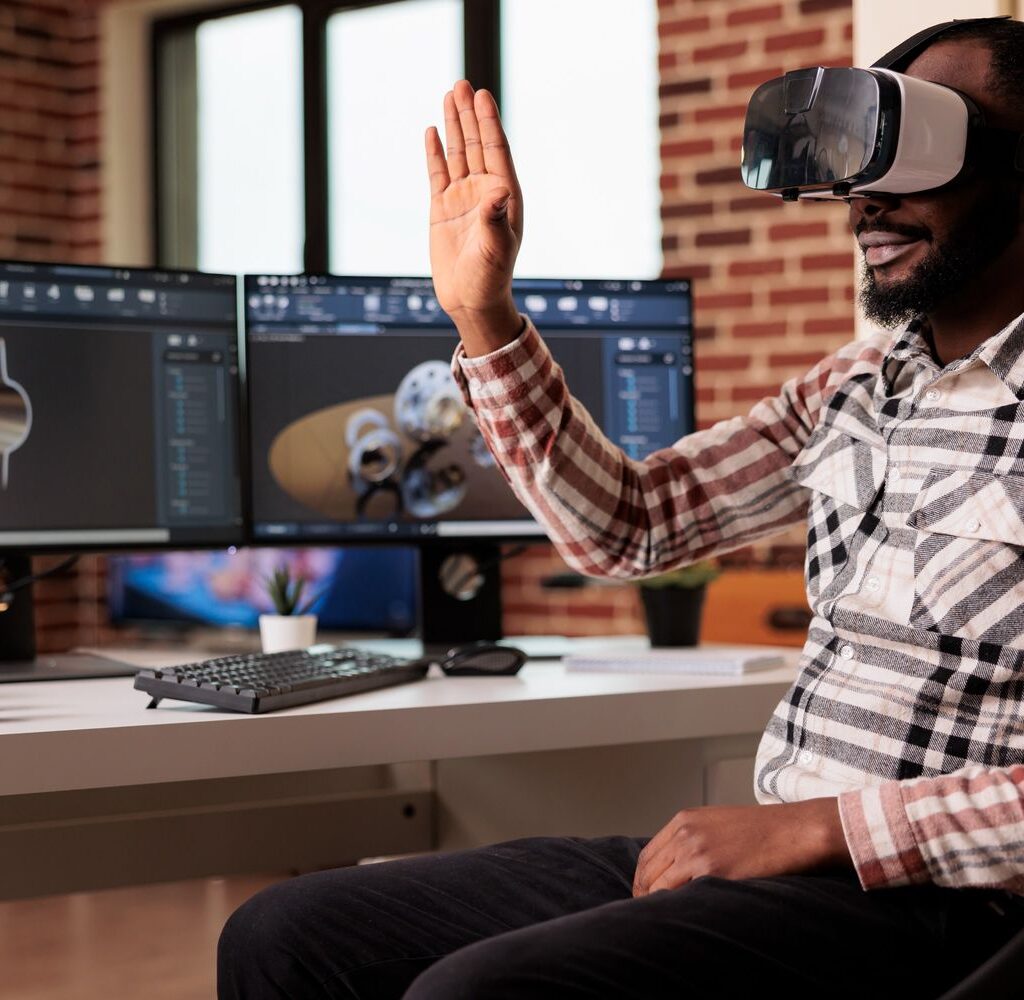 Engineer With Vr Goggles Developing Industrial Pro TVTPSQA 1024x1000