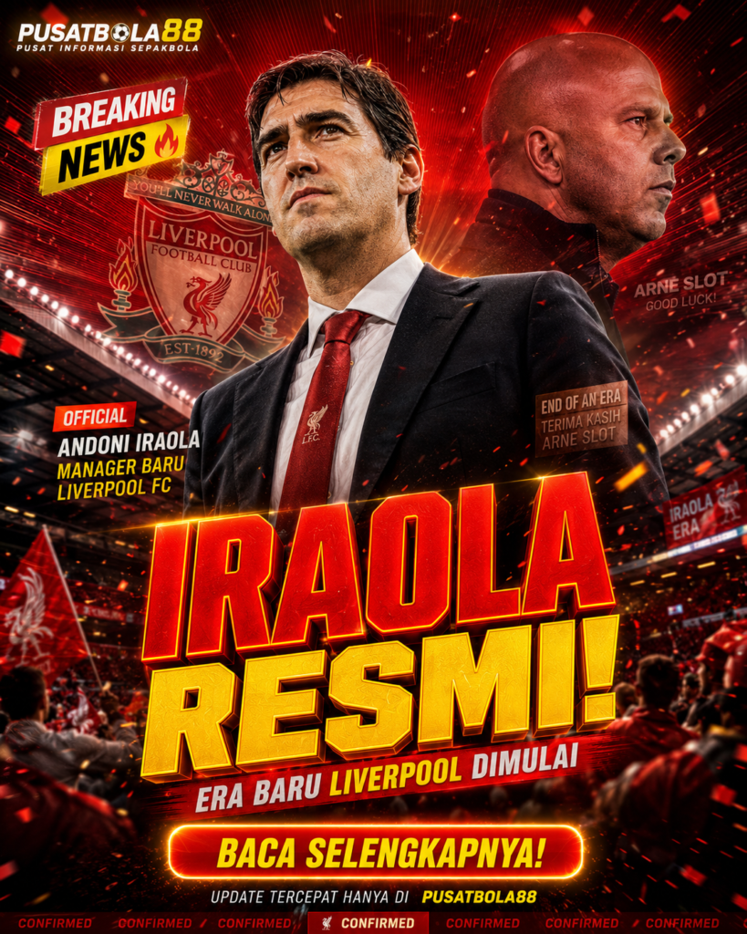 Andoni Iraola Resmi Ditunjuk Menjadi Manajer Liverpool Menggantikan Arne Slot 5ddbb63e da64 4264 9696 80313d1f78ba
