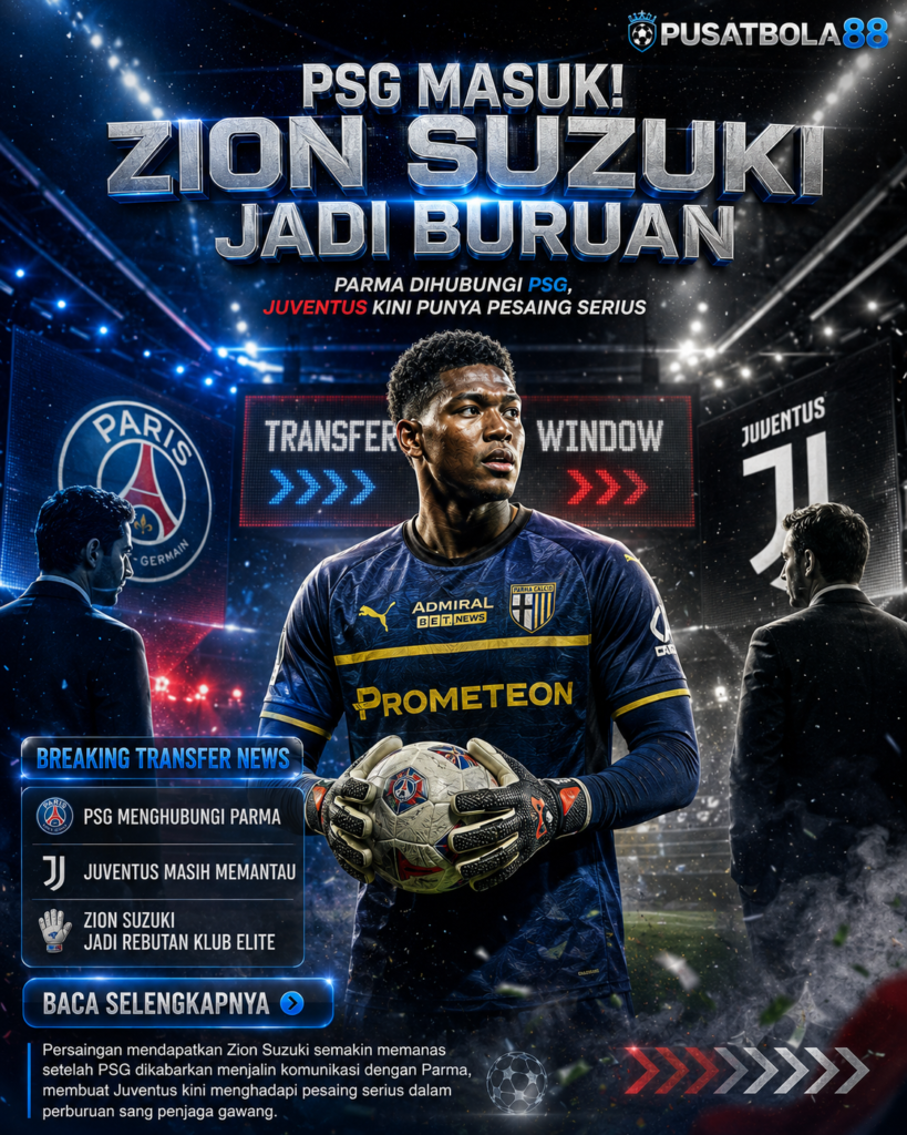 PSG Kontak Parma untuk Zion Suzuki, Juventus Kini Punya Pesaing Serius 1ebcee65 f0ac 4f21 863d 1871f8c97a1e